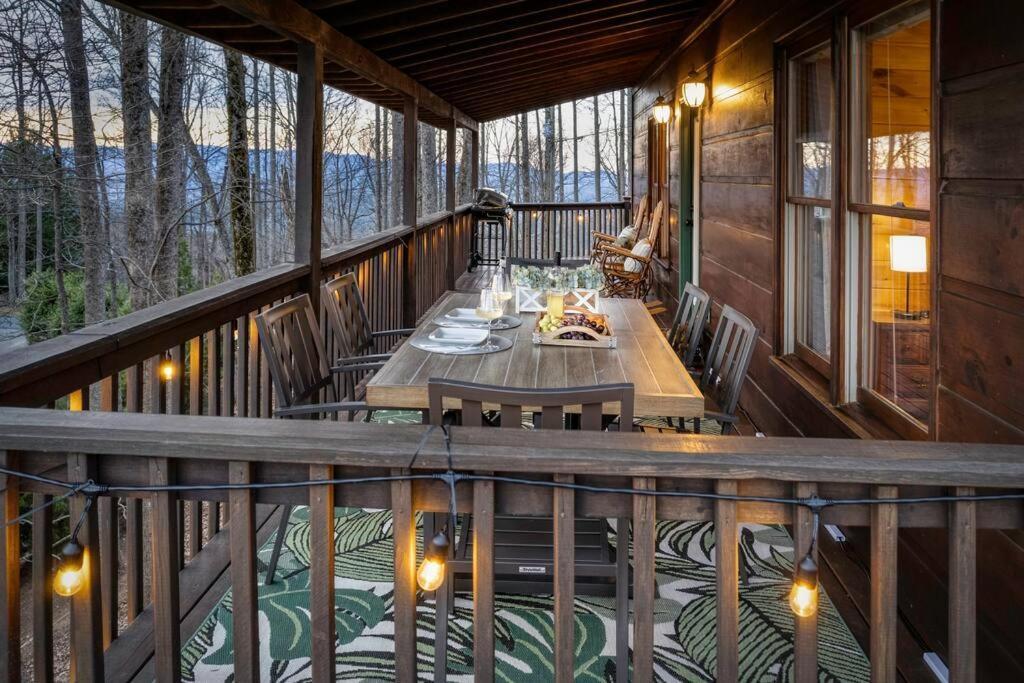 Mtn Cabin Sleeps 10 - 5 Mins To Fishing & Camping Ellijay Exterior foto